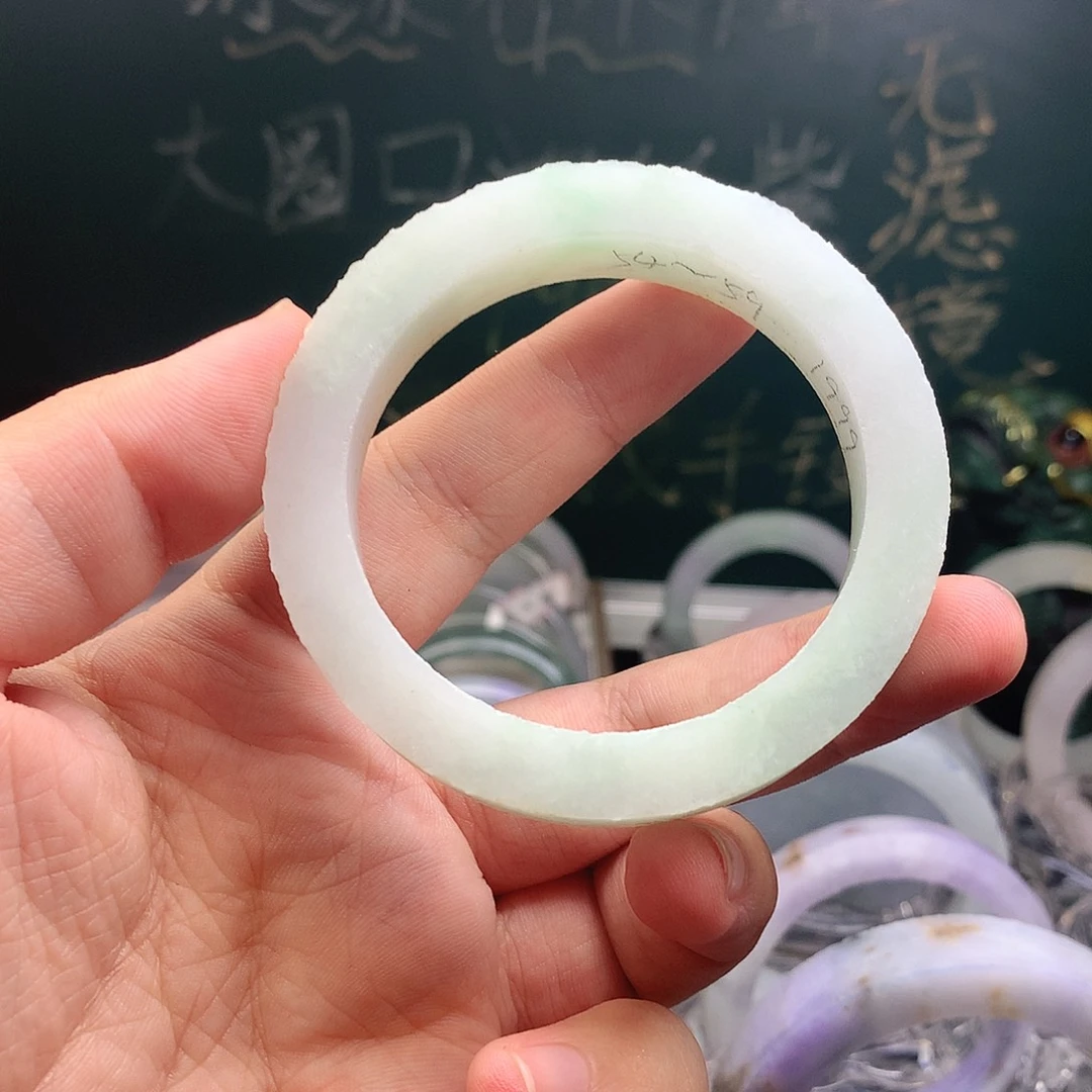 未镶嵌手镯翡翠天然翡翠手镯54/59