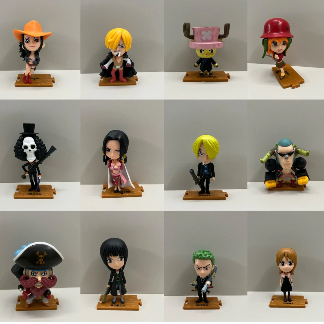 散货68代海贼王手办路飞索隆乔巴女帝山治娜美乌索普公仔桌面摆件