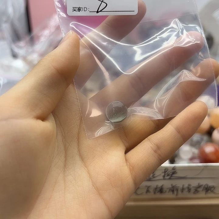 小***包紫晶珠宝半成品未镶嵌635
