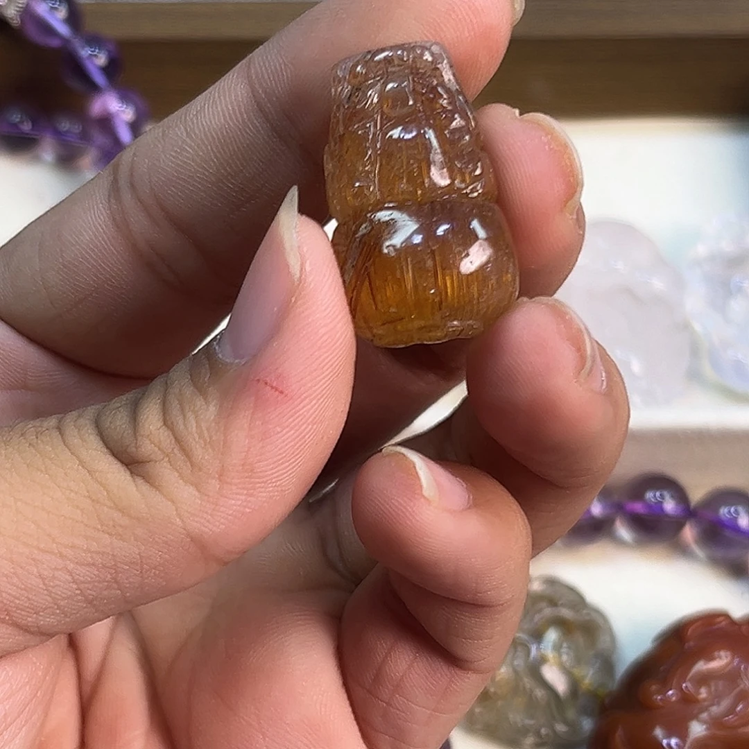 颈饰未镶嵌水晶金发