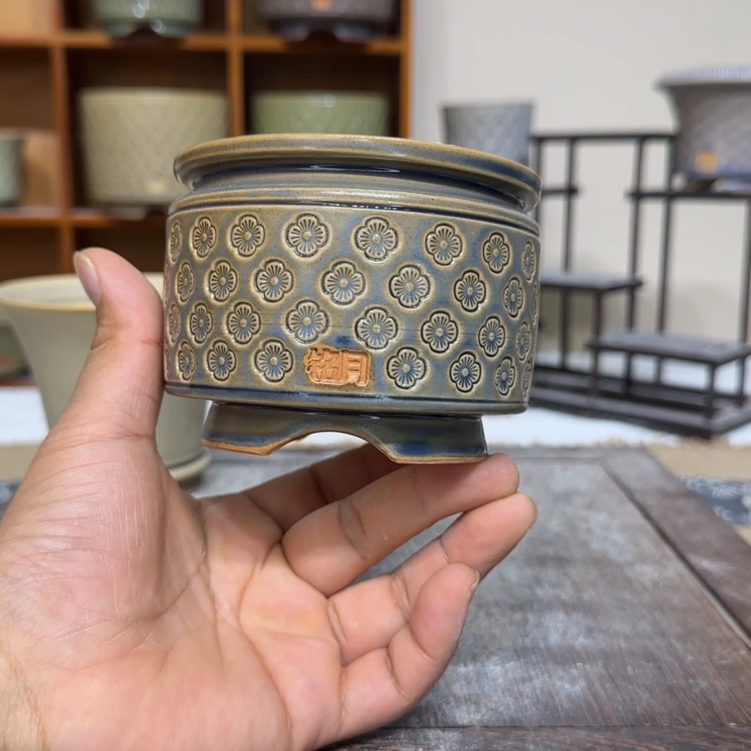 手工花盆 065 内口口径 7.5 cm