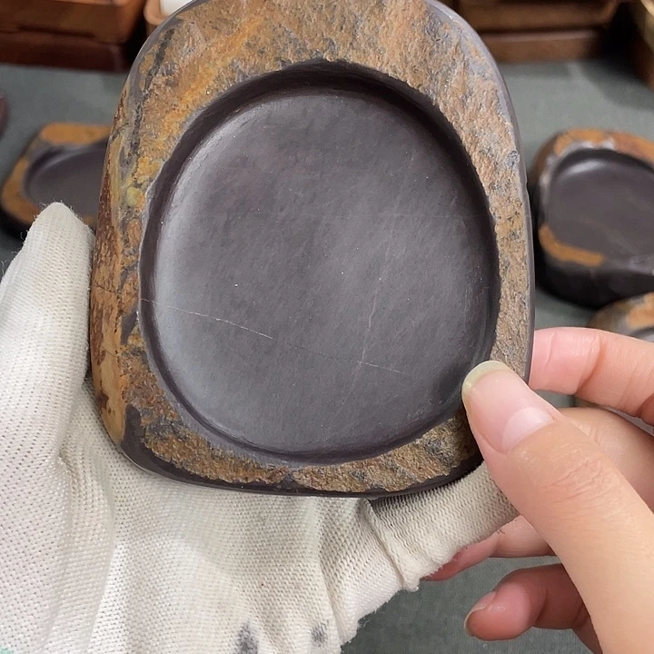 广东肇庆原石端砚