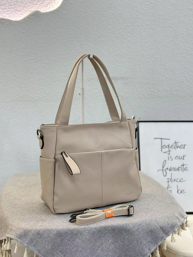 新款简约风通勤百搭大容量女包2898