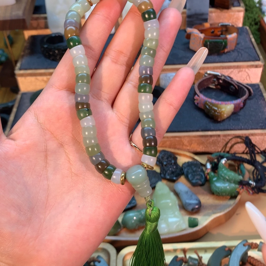 九***）和田玉（糖玉）未镶嵌挂件