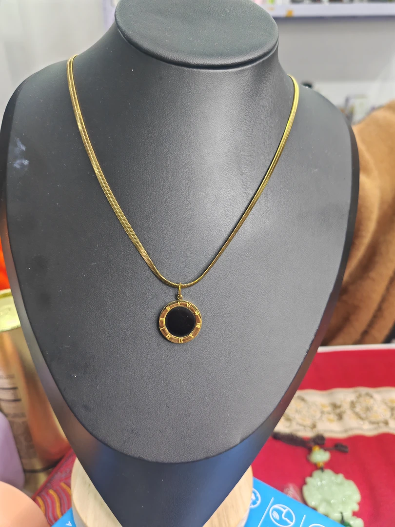 双面转运盘项链，