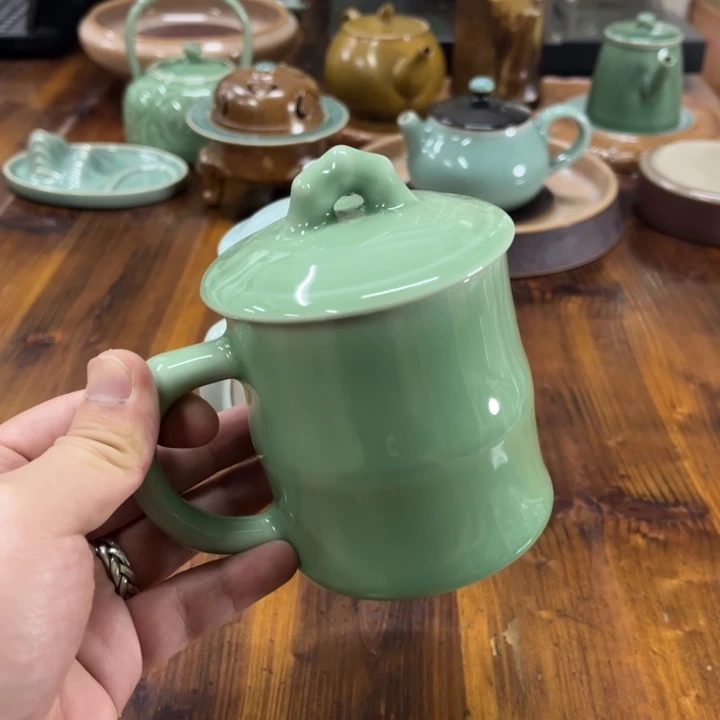 龙泉青瓷茶器微瑕8964