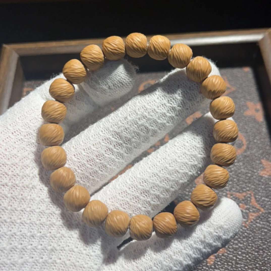 【山柏·云锦猴头手串】无泡药 包红