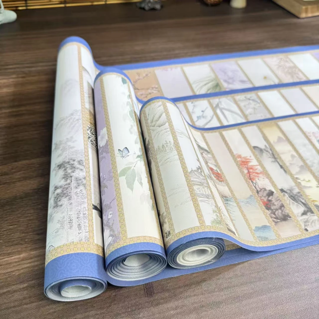 【锦绘华笺】2-3-4cm竖格 绢布不洇墨书写细腻流畅（三种规格）