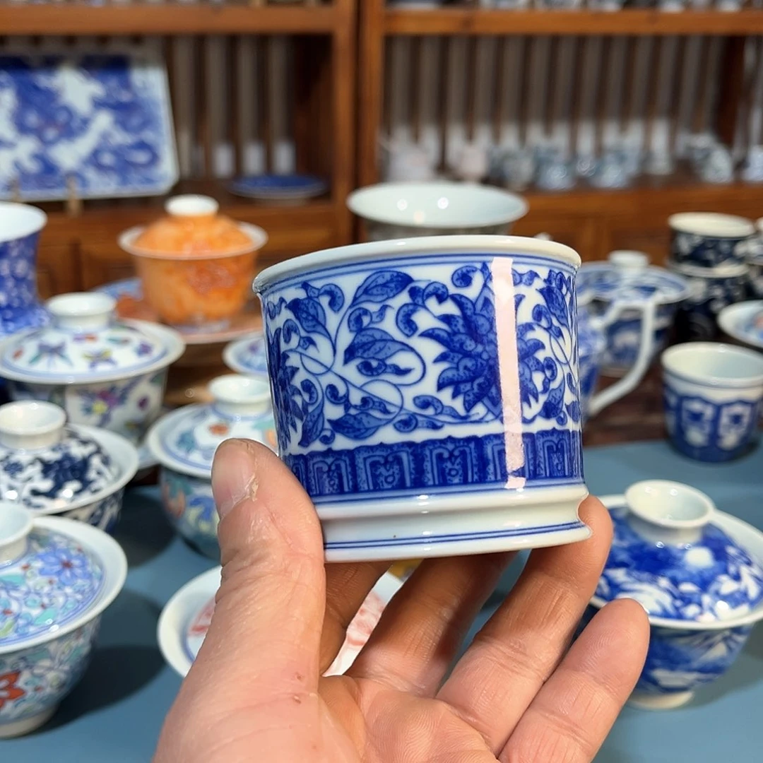 錡镇堂手工手绘杯