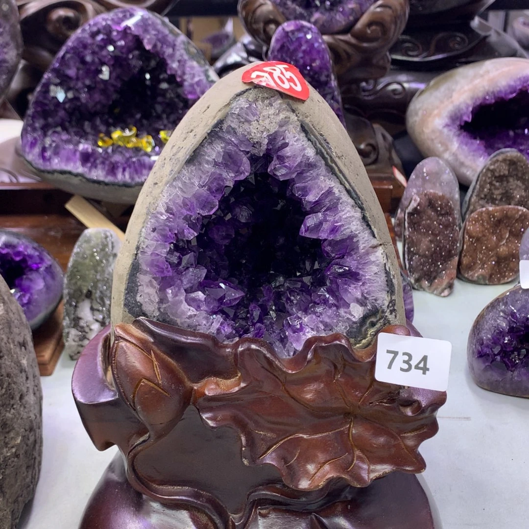 未镶嵌紫晶大型摆件（非配饰）