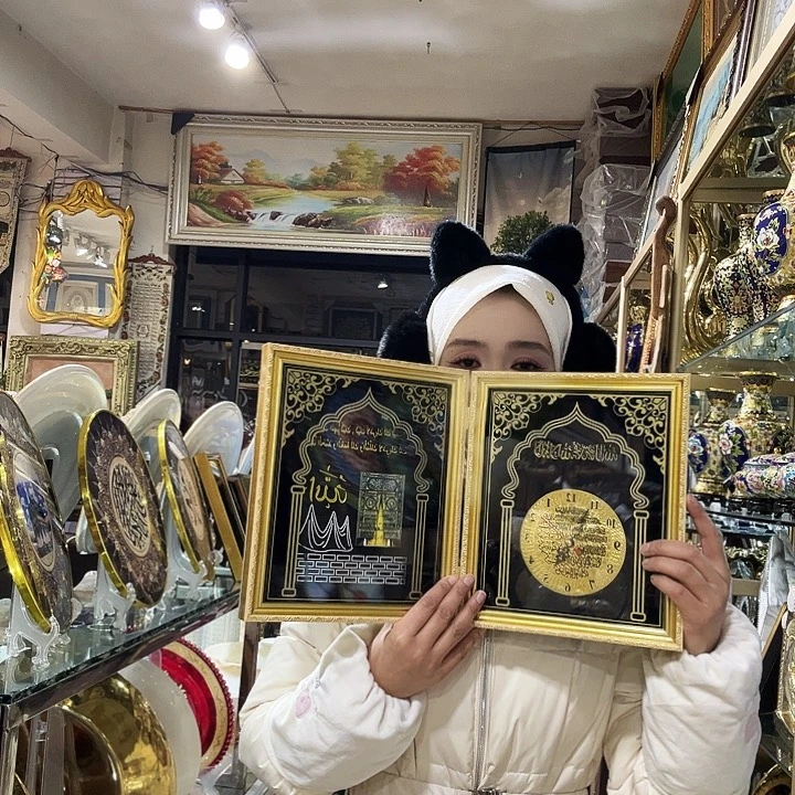 树脂摆件座钟工艺j