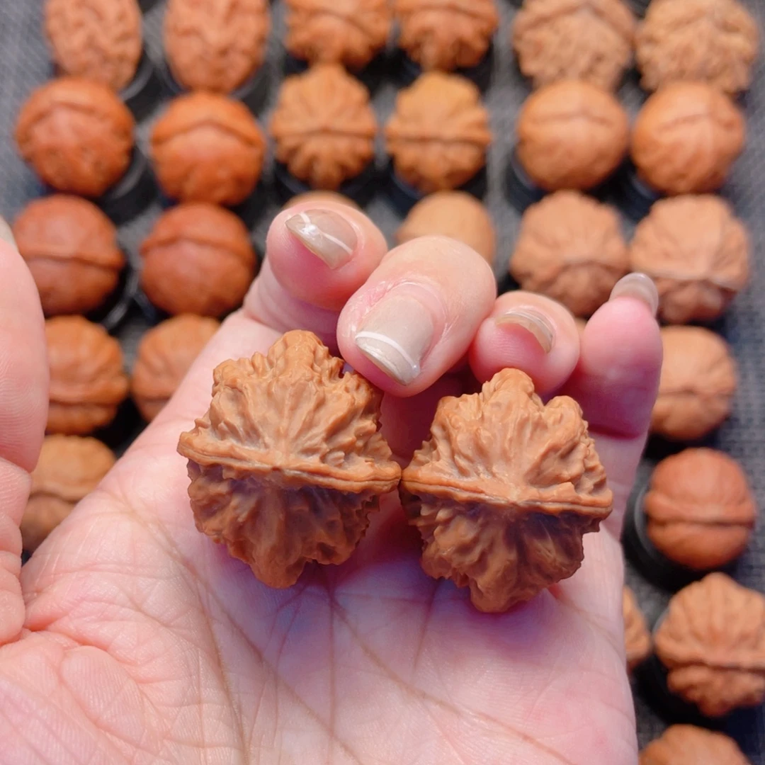 把件文玩核桃小八棱