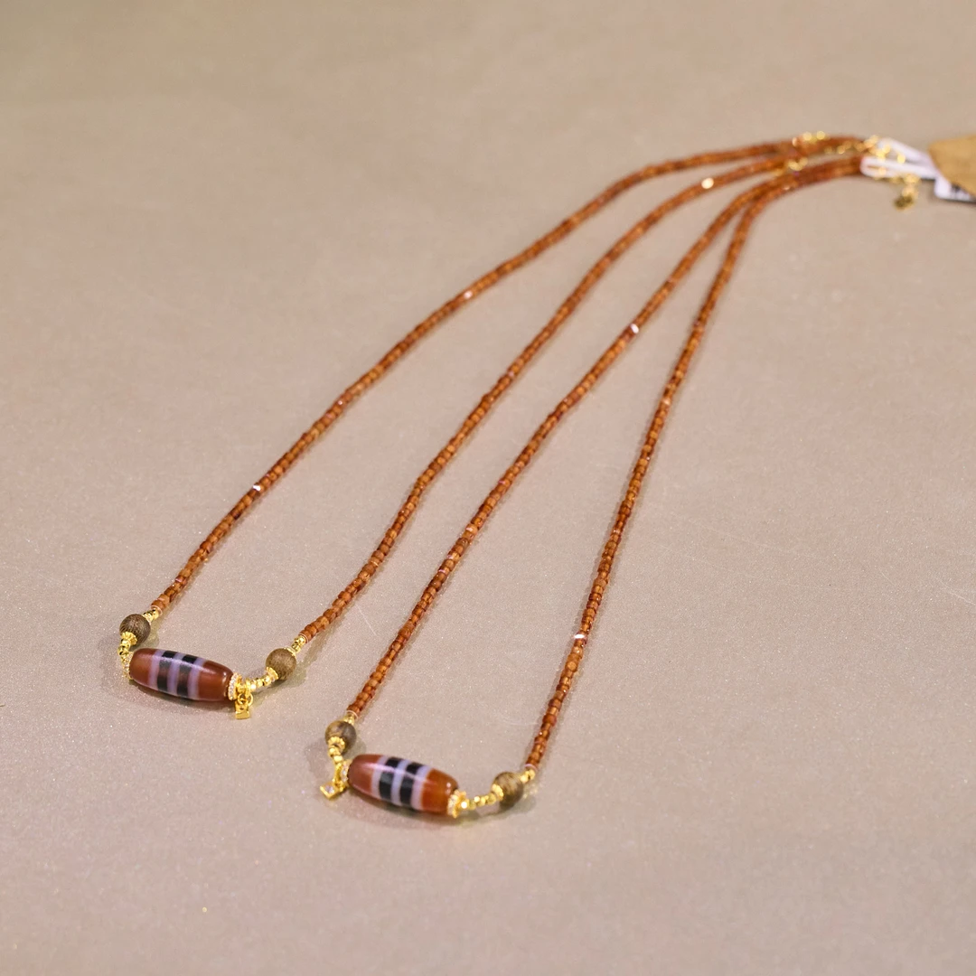 非遗好物分享【歪歪】玛瑙线珠 珠珠项链（多样性发一）XB-J3566