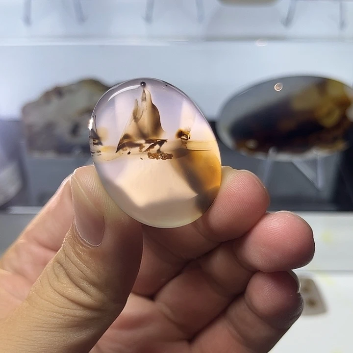 玛瑙/玉髓未镶嵌吊坠(不含链)