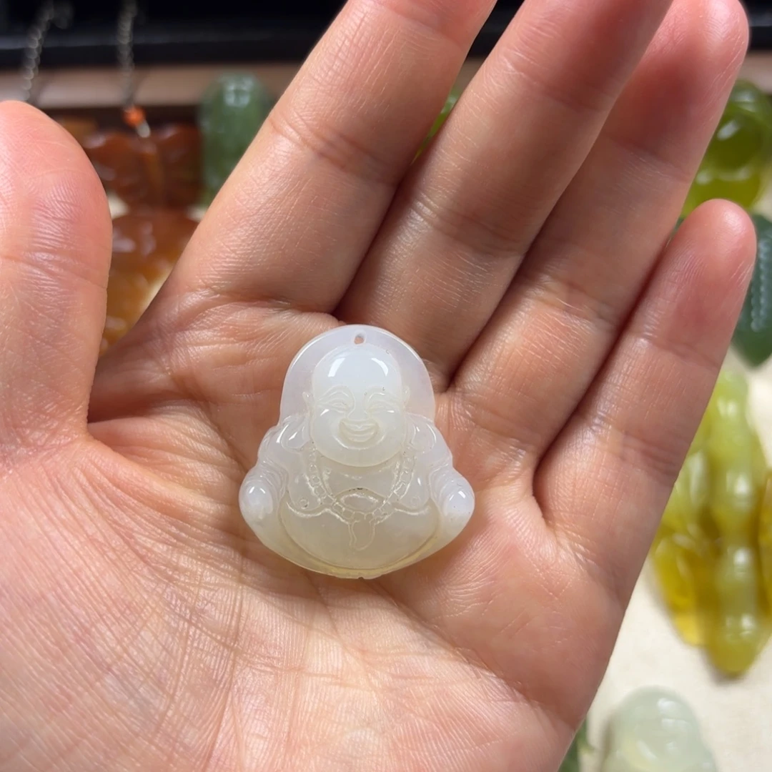 合金蛇纹石玉颈饰
