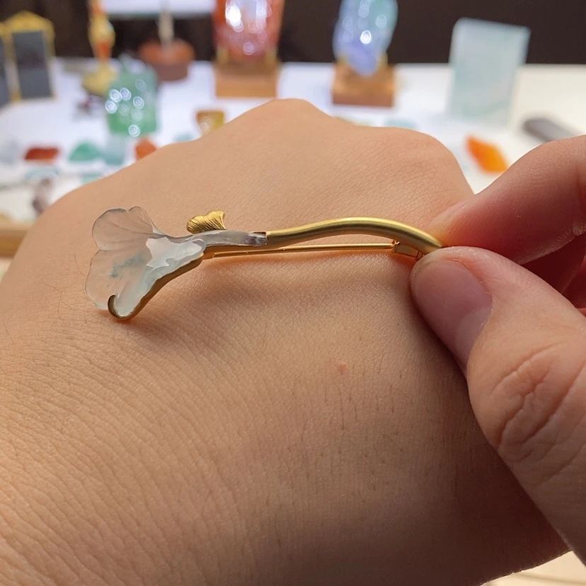 【闪购商品】颈饰未镶嵌翡翠成品