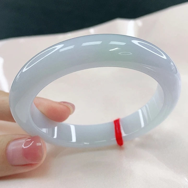 翡翠未镶嵌手镯圈51.4，79093