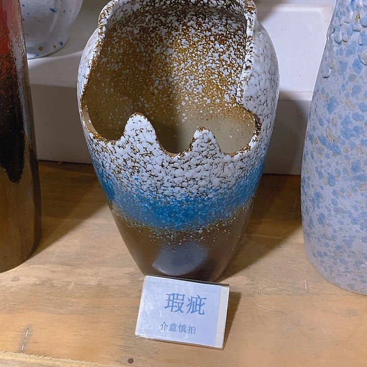 紫砂花盆多肉绿植瑕疵盆有孔