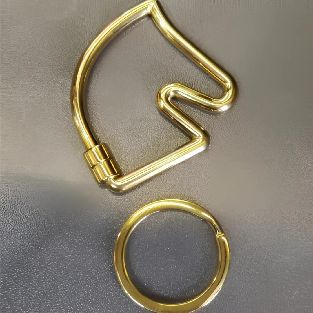 马头钥匙扣延长扣适合莉莉所有狗扣肩带的包包