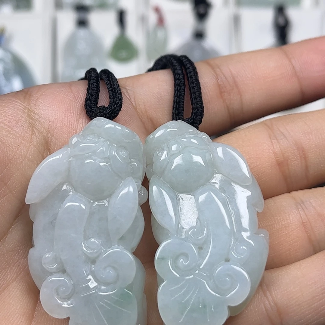 翡翠未镶嵌颈饰缅甸天然翡翠