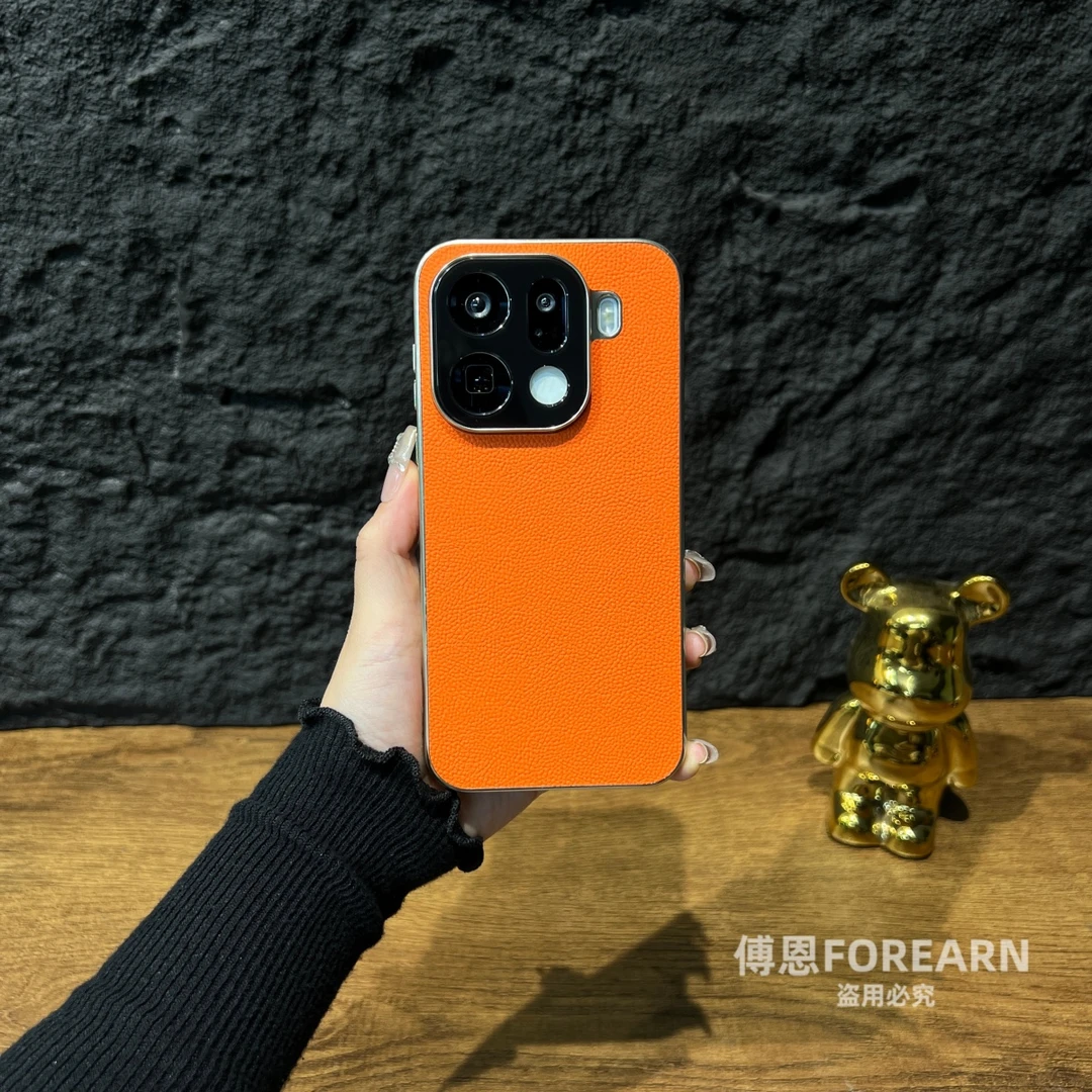 适用于oppofindx9手机壳oppofindx9pro真皮findx9防摔findx9pro