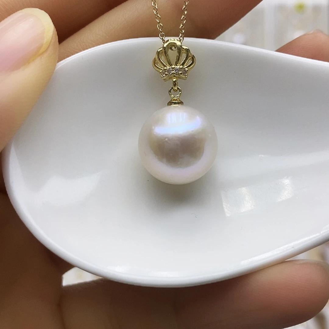 淡水珍珠颈饰合金