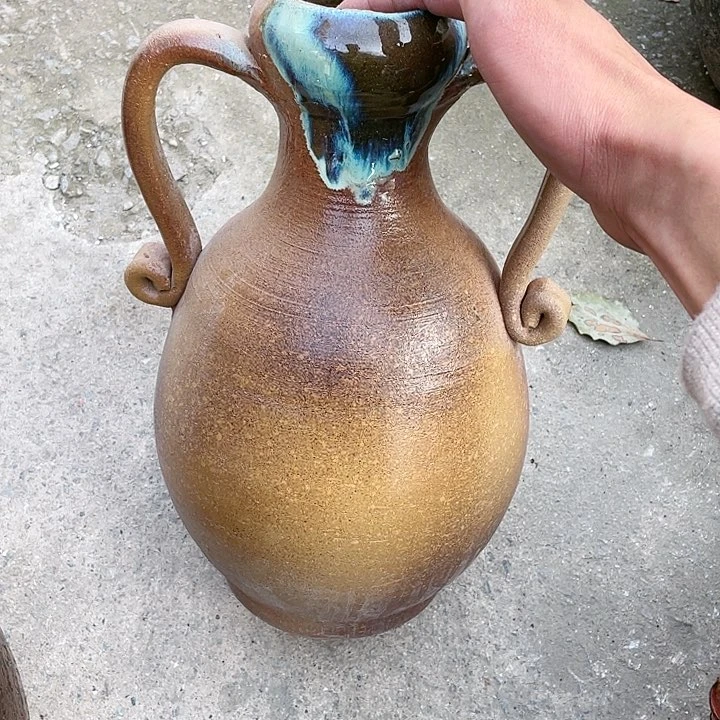 紫砂花盆瑕疵6.33花盆无孔