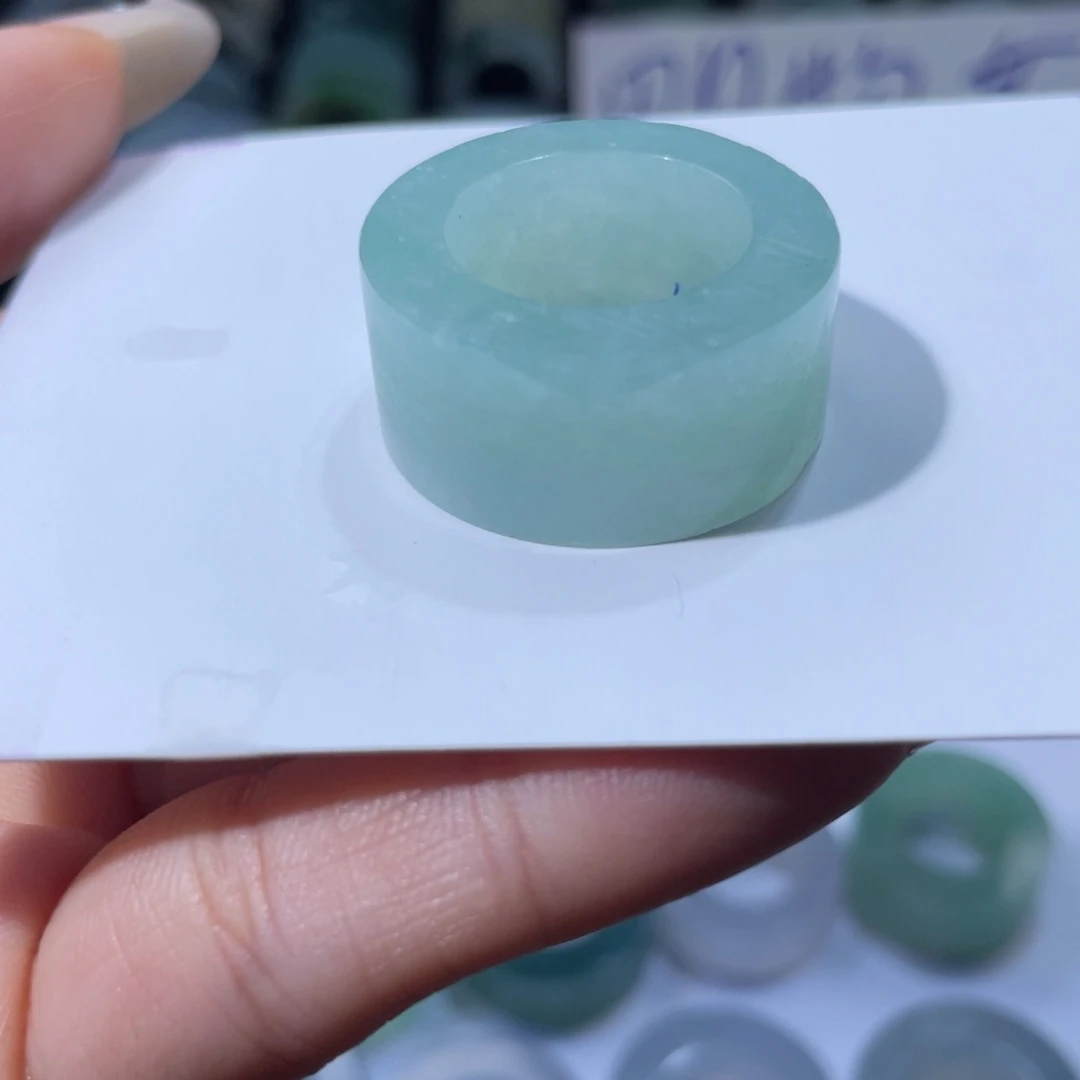 定制翡翠未镶嵌天然翡翠15-21圈