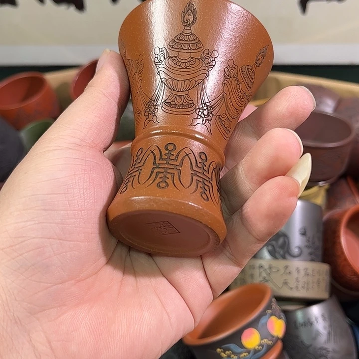 茶杯紫砂全手工紫砂主人杯