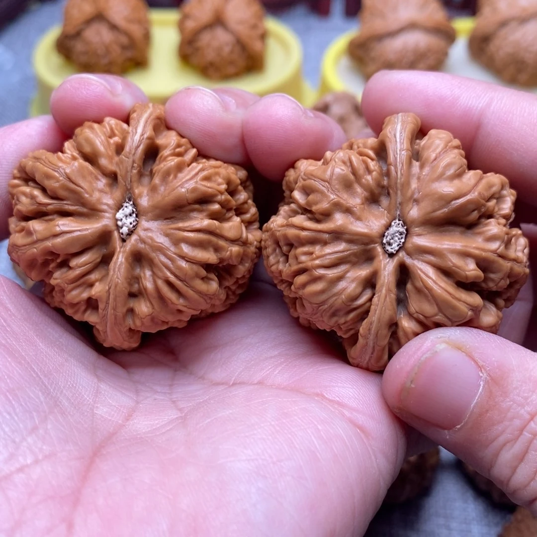 文玩核桃把件༺****༻44粗筋精品