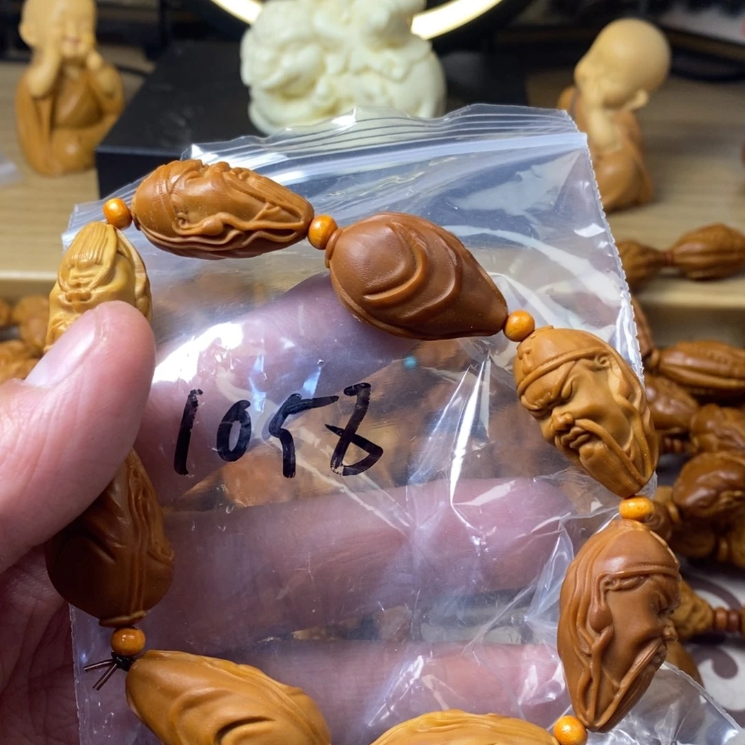 橄榄核手串/手链橄榄核雕刻工艺手串7