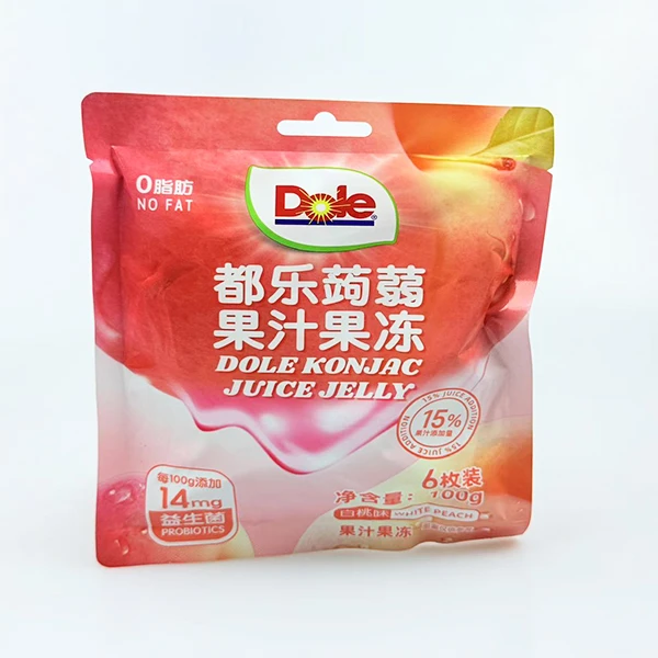 【临期】【8.2日到期】100g*3蒟蒻果汁果冻益生菌维生素白桃葡萄柠檬