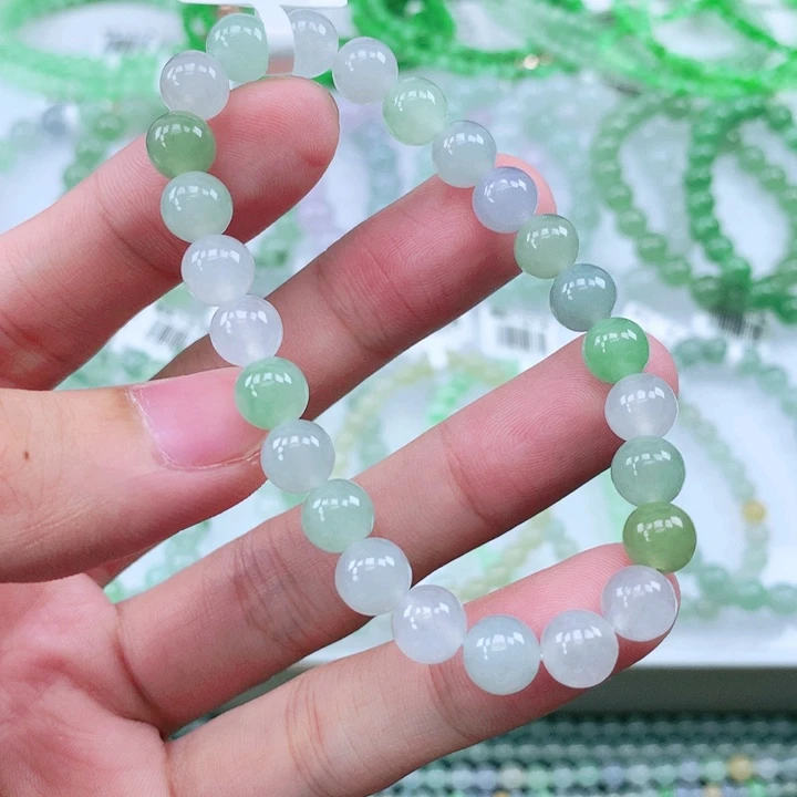 未镶嵌手链翡翠翡翠