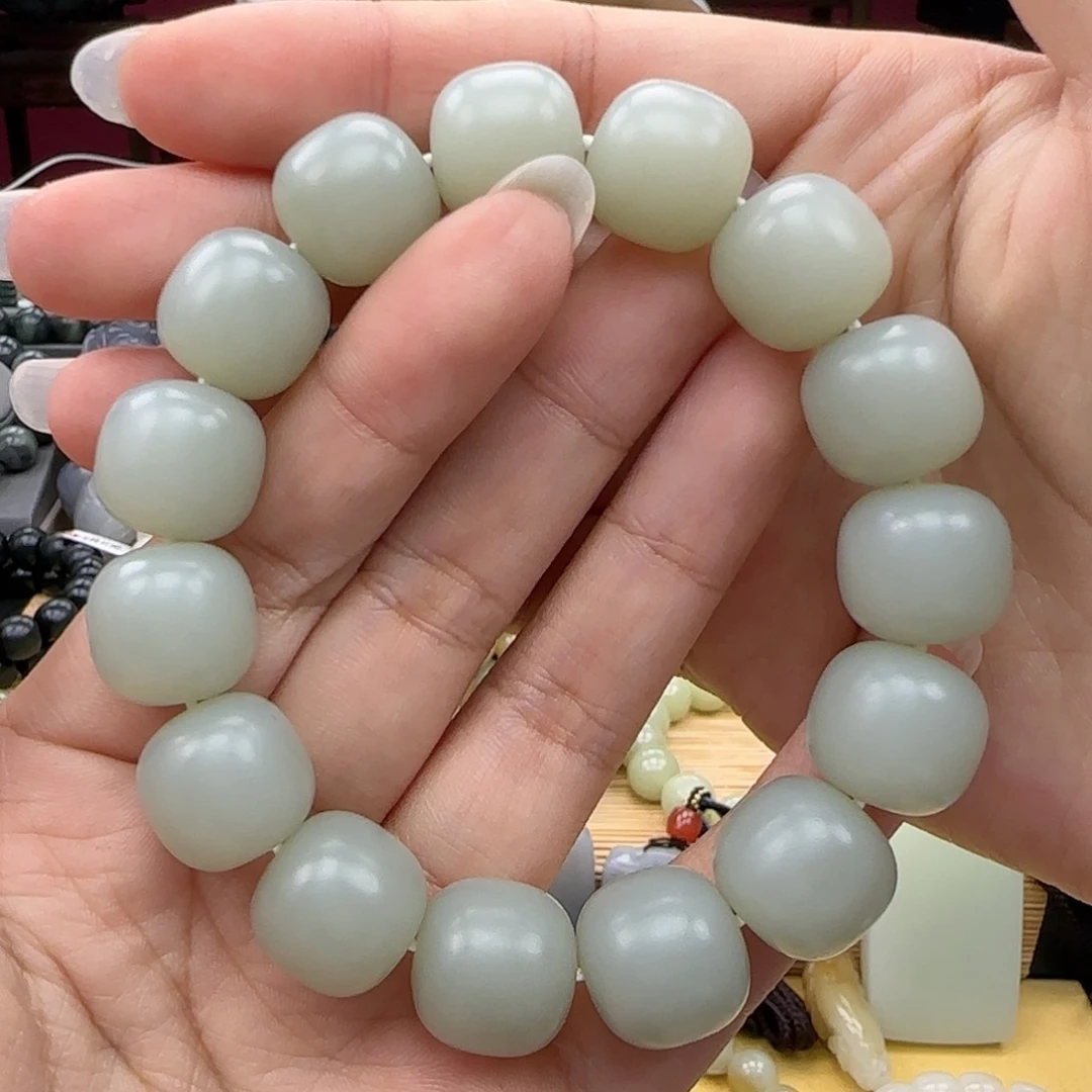 和田玉手链未镶嵌