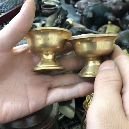 金***峰闪电购铜摆件工艺品