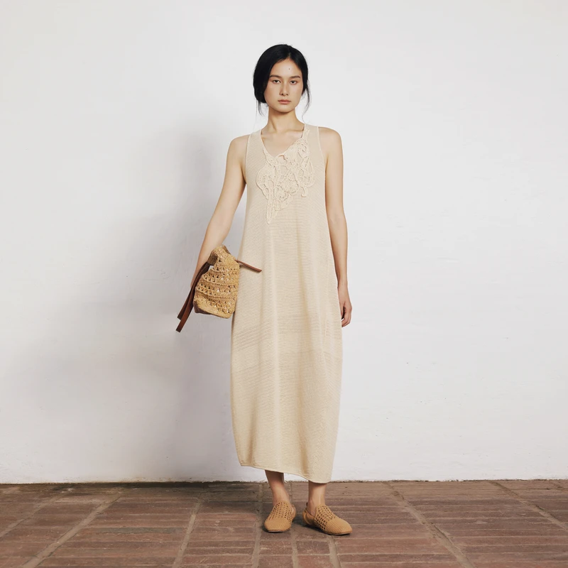 EXCEPTION长款连衣裙AB25-C2J03