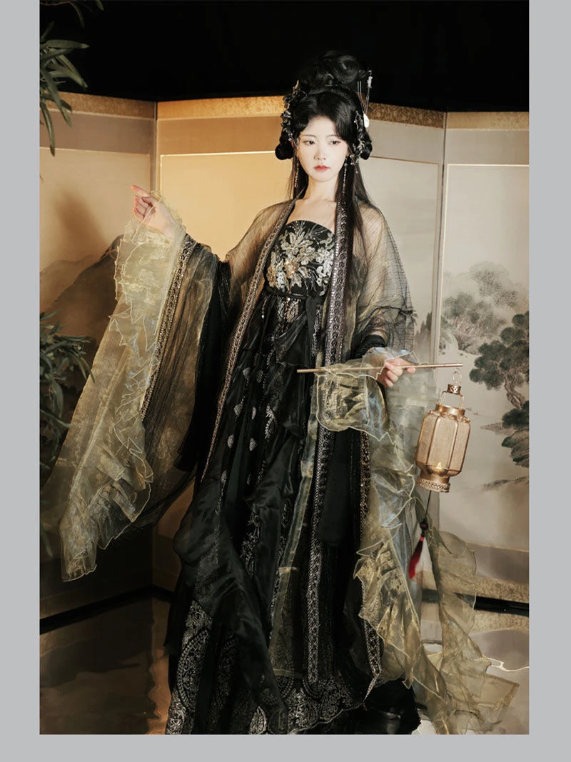 百搭春秋款爆款金乌还巢2024年春夏秋新品神话创想系列汉服