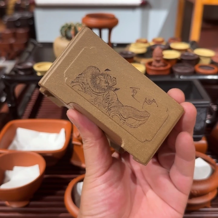 刘***馆紫砂花盆原矿紫泥