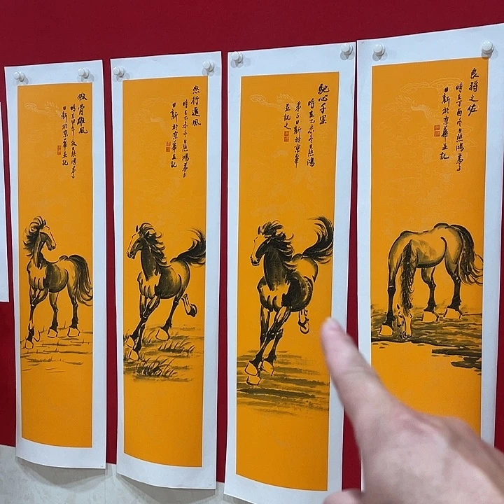 日新画作欣赏作品