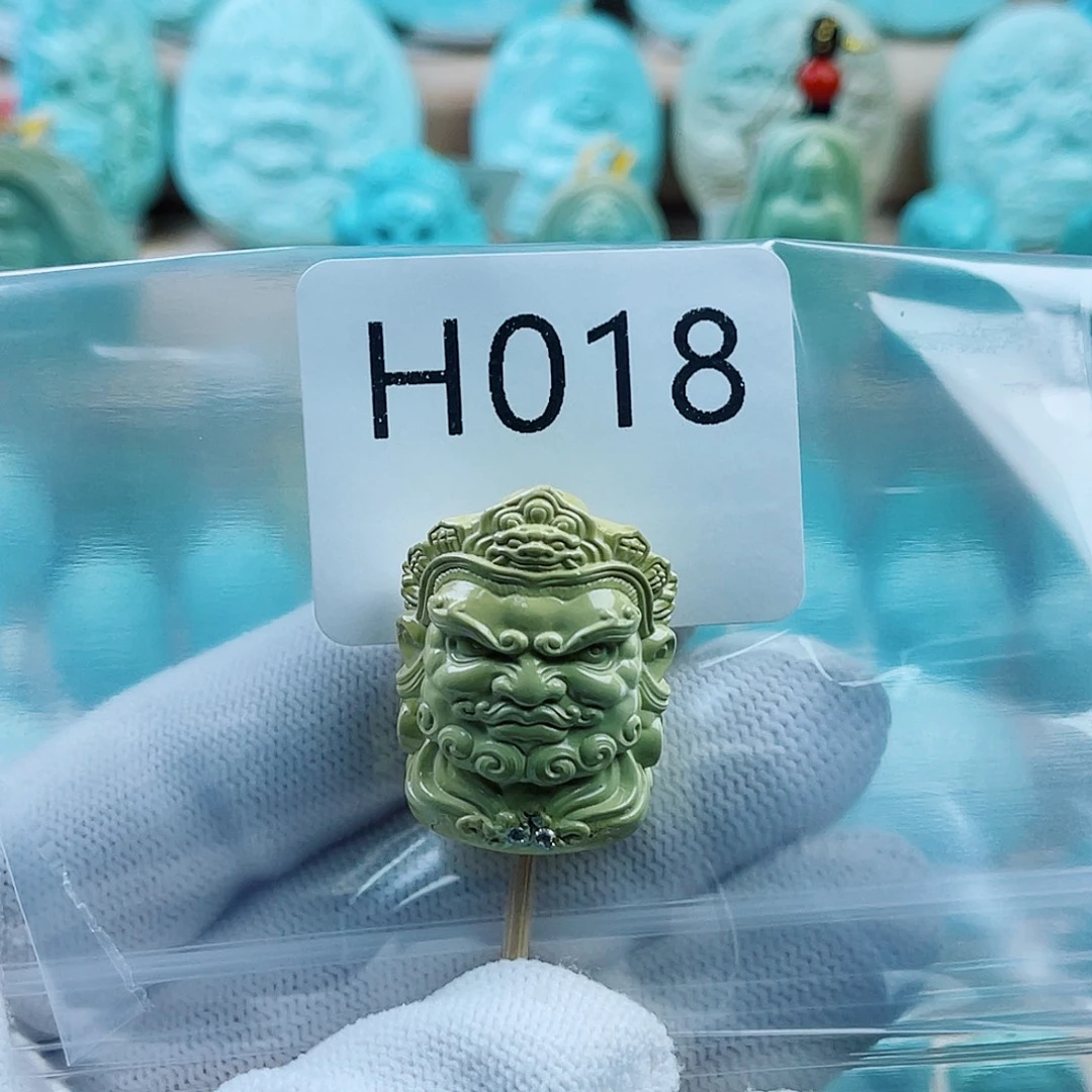 言***吾未镶嵌绿松石珠宝奇石