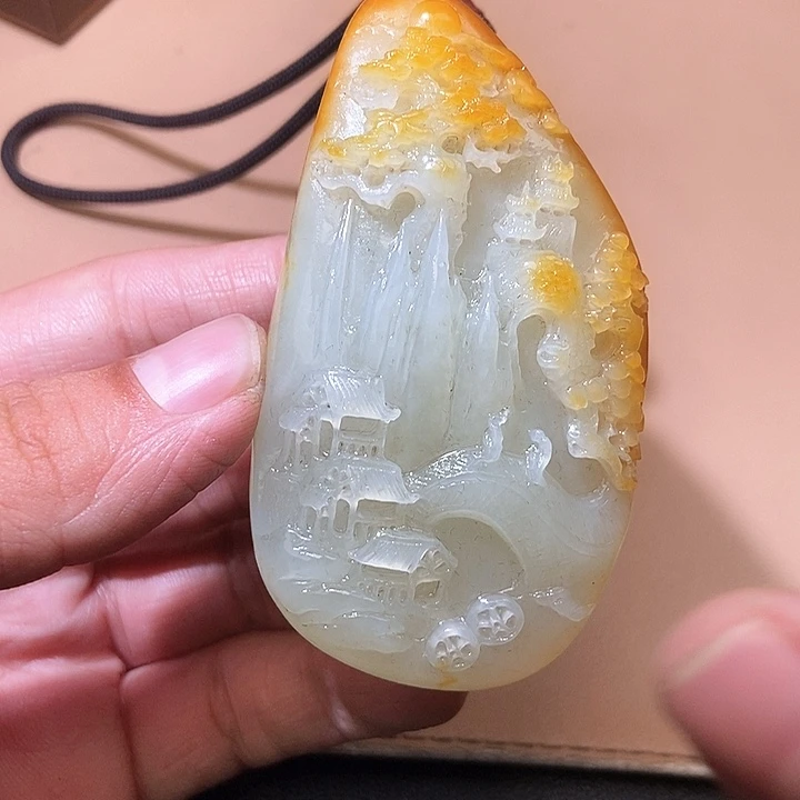 和田玉颈饰未镶嵌HX