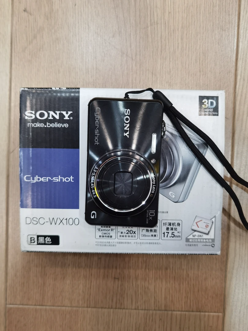 95新 Sony/索尼 WX100  二手商品no退换 中文