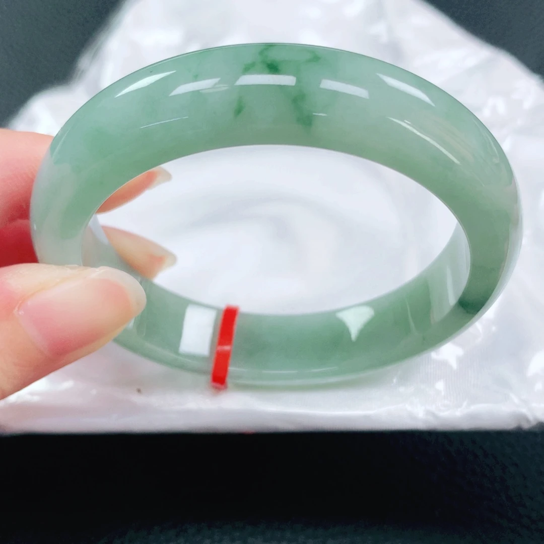 未镶嵌手镯翡翠53圈