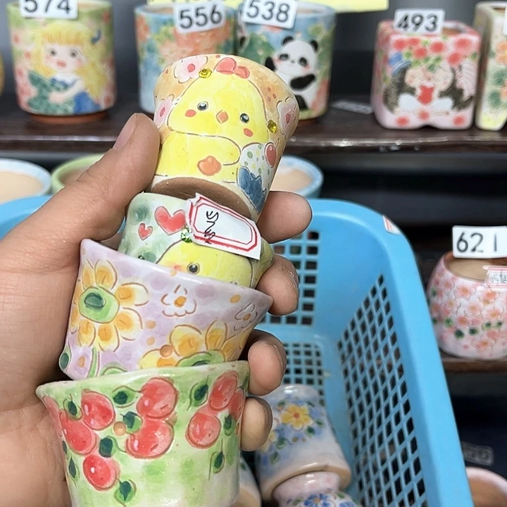 岩***️手工制作多肉花盆