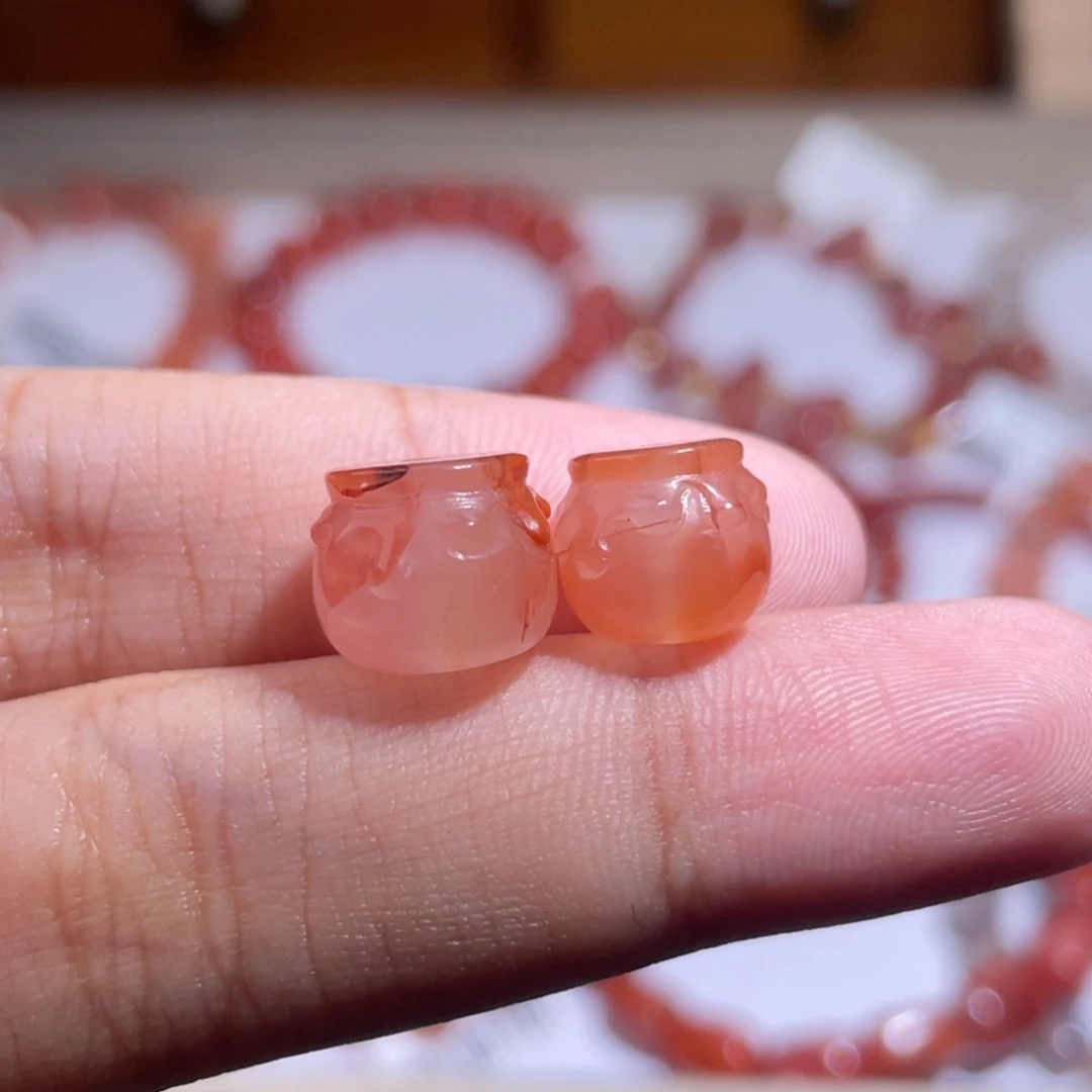 未镶嵌南红玛瑙挂件6776