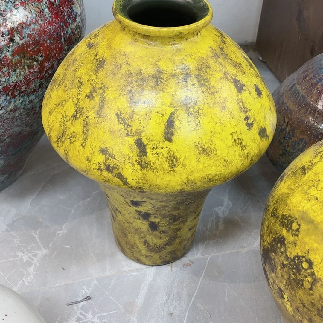 瓶A****?高33口6.5手工无孔花瓶