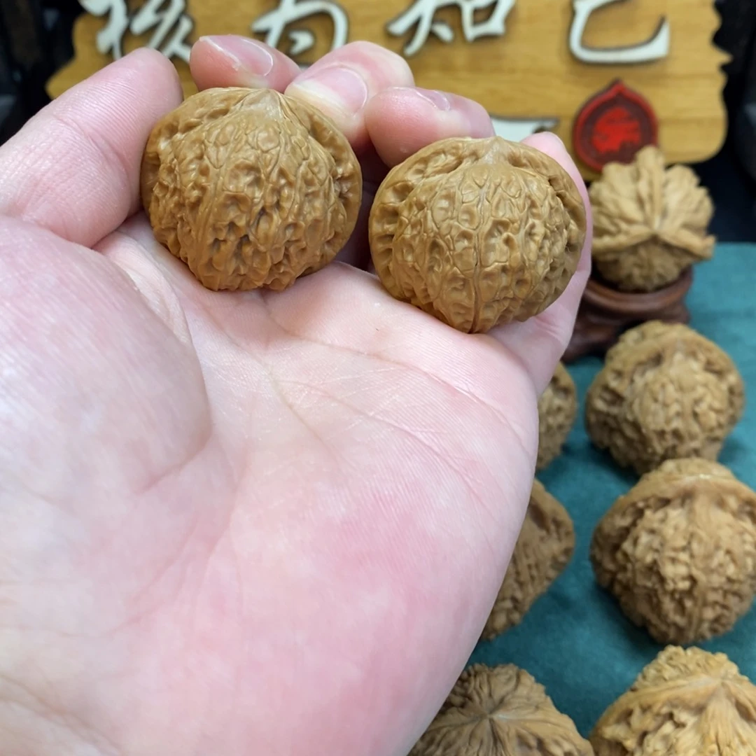 文玩核桃把件乾隆磨34