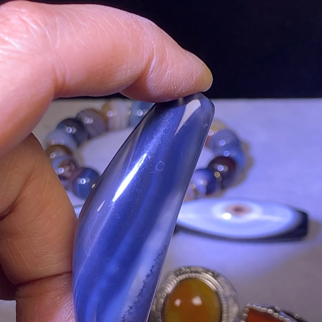 玛瑙/玉髓合金颈饰