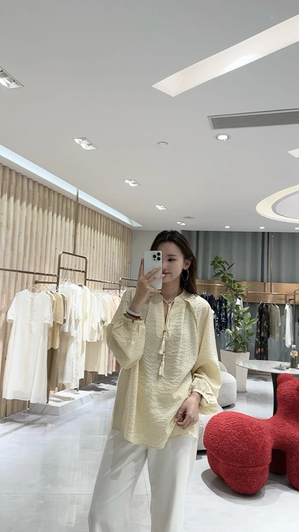 【张姐】立领系带上衣YJHY-H921093