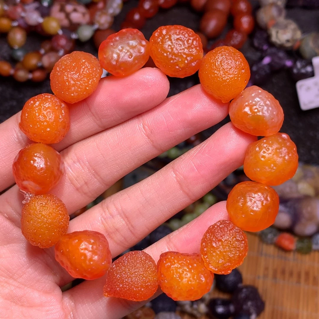 未镶嵌玛瑙/玉髓珠宝半成品